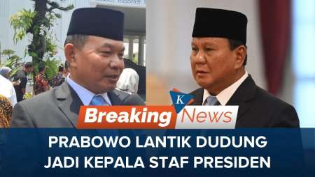 Prabowo Lantik Dudung Jadi Kepala Staf Presiden, Hasan Nasbi Penasihat Khusus
