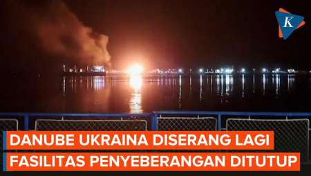 Ledakan di Ukraina Tutup Lalu Lintas Penyeberangan Danube di Romania