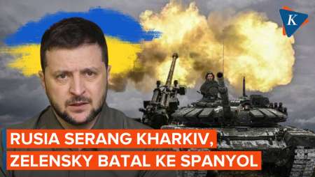 Presiden Ukraina Batalkan Kunjungan ke Spanyol Usai Rusia Serang Kharkiv