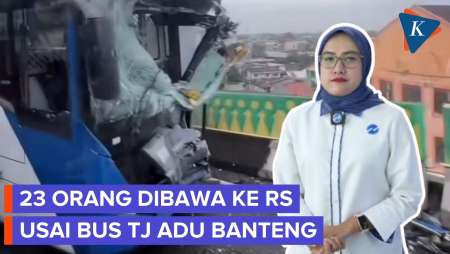 Transjakarta Investigasi Penyebab Bus Adu Banteng Di Koridor 13