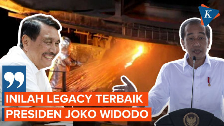 Dikritik Sana-sini, Hilirisasi Diyakini Luhut Jadi Warisan Terbaik Jokowi