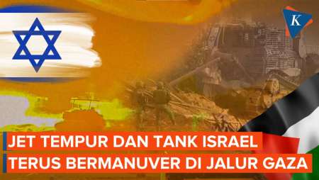 Tank Israel Terus Gempur Gaza, Warga Dihantui Bencana Kelaparan