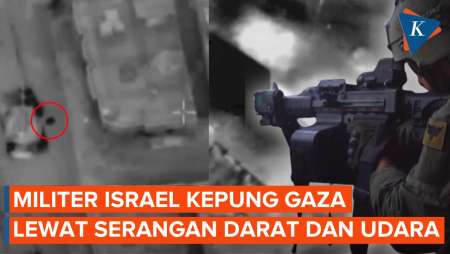 Israel Klaim Hancurkan Lebih dari 100 Target Diduga Milik Hamas Lewat Gempuran Darat dan Udara