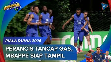 Melihat Aksi Mbappe Latihan Perdana Bersama Timnas Perancis Di Piala Dunia 2026