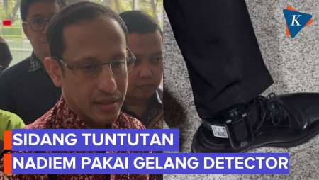 Pakai Gelang Detektor, Nadiem: Saya Dilarang Keluar Rumah