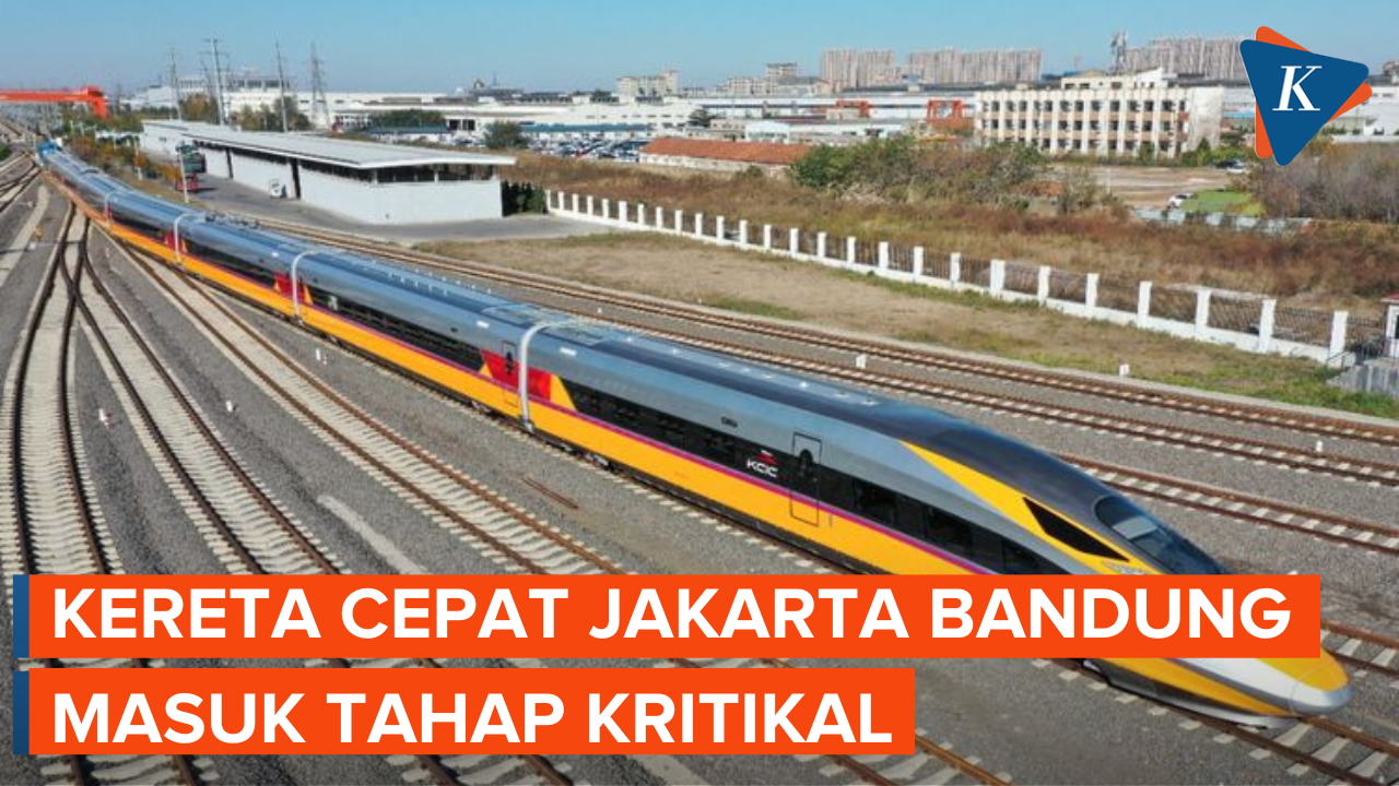 Setelah Uji Dinamis, Kereta Cepat Jakarta-Bandung Masuk Tahap Kritikal