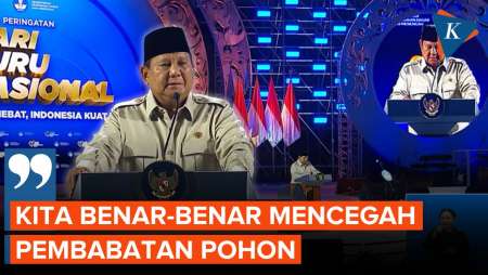Prabowo Singgung Kerusakan Alam Dalam Banjir-Longsor Sumatera, Doakan Para Korban
