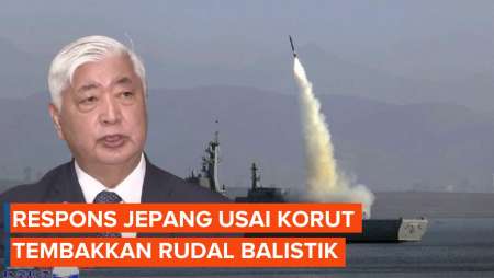 Jepang Kecam Keras Korut yang Tembakkan Rudal Balistik ke Laut Timur