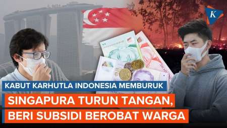 Dampak Karhutla Meluas! Singapura Beri Subsidi Biaya Berobat Warganya