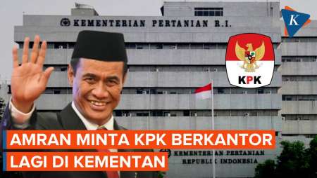 Amran Sulaiman Minta KPK Berkantor di Kementan, untuk Apa?