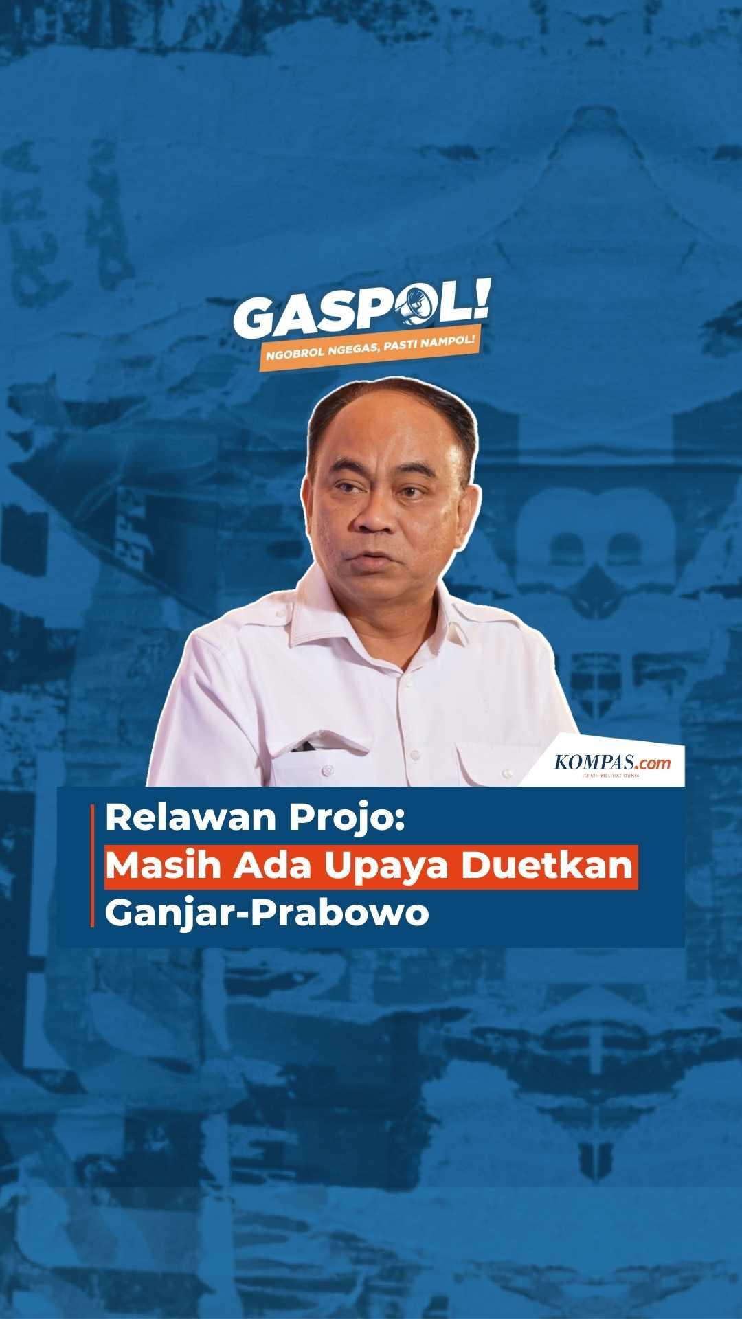 Masih Ada Upaya Duetkan Prabowo-Ganjar Atau Ganjar-Prabowo?