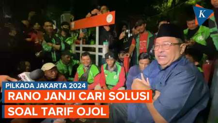 Ojol Curhat ke Rano Karno, Keluhkan Tarif Semakin Murah