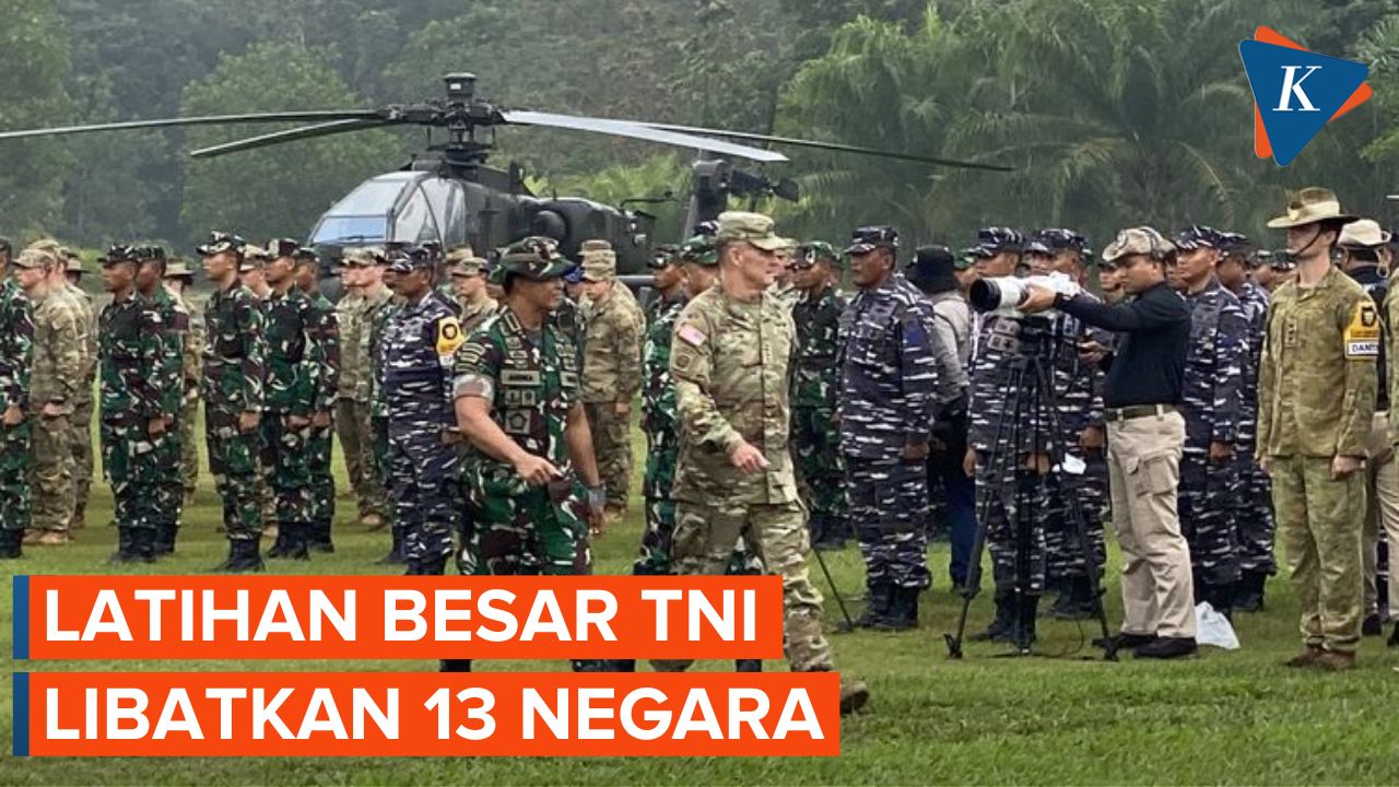 Panglima TNI Buka Latihan Besar-besaran Libatkan 13 Negara dan Ribuan Prajurit