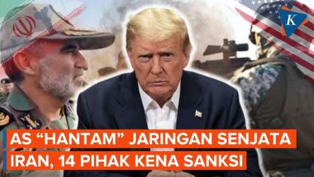 AS Tambah Sanksi Ke Teheran, Targetkan 14 Pihak Terkait Senjata Iran