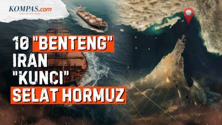 10 Pulau "Nyawa" Iran Bentengi Selat Hormuz