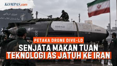Petaka Baru AS: Drone Laut Berhasil Dibekuk Iran, Data dan Teknologi Bisa Diduplikasi jadi Mematikan