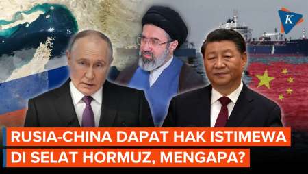 Iran Janjikan Hak Istimewa Bagi Rusia Dan China Lintasi Selat Hormuz