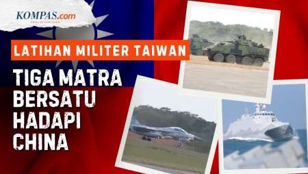 Taiwan Siap Hadapi China dari Darat, Laut, dan Udara