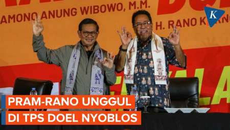 Pramono-Rano Unggul Telak di TPS Bang Doel