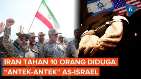 Iran Tangkap 10 "Antek-antek" AS-Israel, Ranjau Laut Panaskan Selat Hormuz