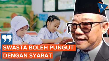 Soal Putusan MK Biaya SD-SMP Gratis, Mendikdasmen: Swasta Masih Boleh Ambil Pungutan