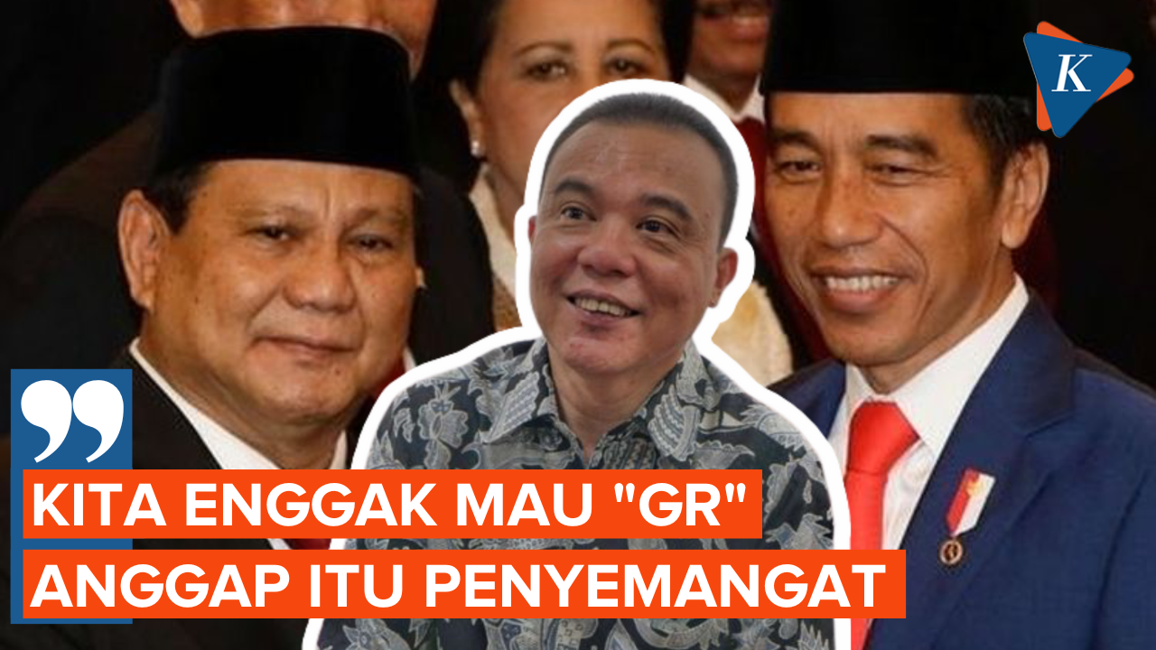 Gerindra Respons soal Kedekatan Prabowo dan Jokowi