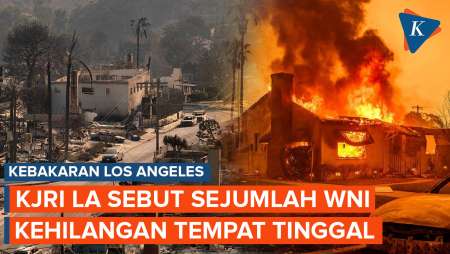 Kebakaran Los Angeles, KJRI LA: Sejumlah WNI Kehilangan Tempat Tinggal, Tak Ada yang Meninggal