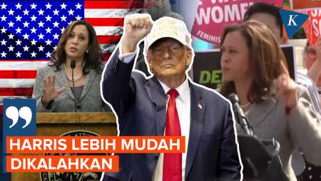 Sesumbar! Trump Anggap Sepele Kamala Harris, Sebut Lebih Mudah Dikalahkan