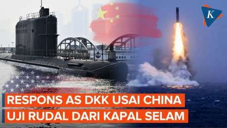 China Uji Coba Rudal Dari Kapal Selam Nuklir, AS Dan 40 Negara "Teriak"