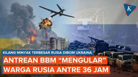 Rusia Krisis BBM, 10 Kilang Minyak Terbesar Dibombardir Ukraina