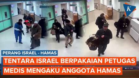 Detik-detik Tentara Israel Menyamar sebagai Anggota Hamas di Rumah Sakit Tepi Barat