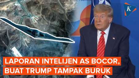 Trump Tahan Kesal di Samping Sekjen NATO, Klarifikasi Situs Nuklir Iran 