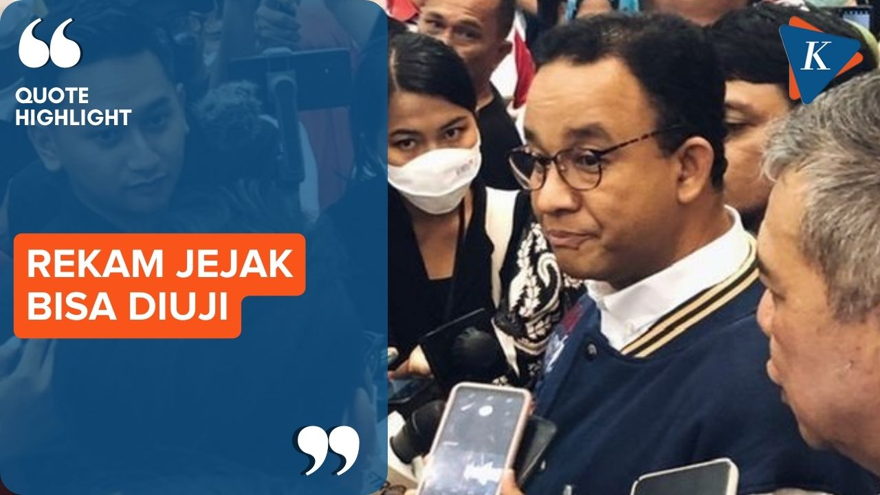 Anies Baswedan Klaim Punya Rekam Jejak Positif Selama Pimpin DKI Jakarta