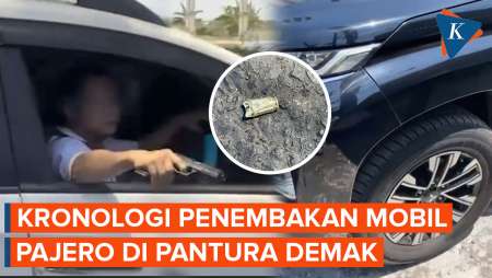 Kronologi Penembakan Mobil Pajero di Pantura Demak, Pelaku Diduga Emosi karena Macet