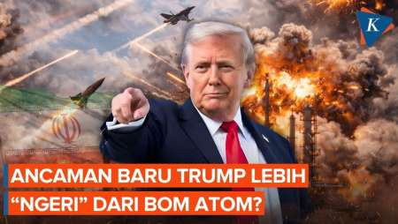 Ancaman Terbaru Trump Ke Iran Disebut Lebih “Ngeri” Dari Bom Atom Jepang