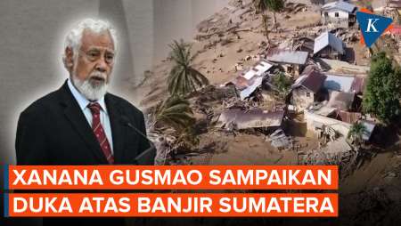 PM Timor Leste Xanana Gusmao Sampaikan Belasungkawa Atas Banjir-Longsor Di Sumatera