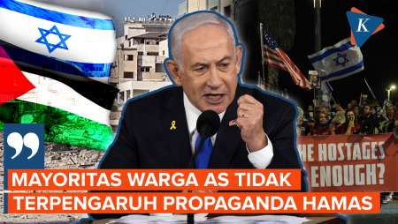 Netanyahu Puji AS! Klaim Mayoritas Warganya Tak Terpengaruh Hamas