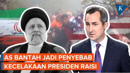 AS Menolak Sanksinya untuk Iran Dikaitkan dengan Kecelakaan Presiden Raisi