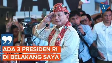 Prabowo Ungkap Ada 3 Presiden RI yang Beri Kekuatan Dirinya Maju Jadi Capres