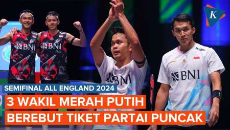 Jadwal Semifinal All England 2024, Potensi All Indonesian Final di Tunggal Putra