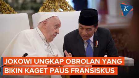 Jokowi Bongkar Pembicaraan dengan Paus, Ada yang Bikin Kaget!