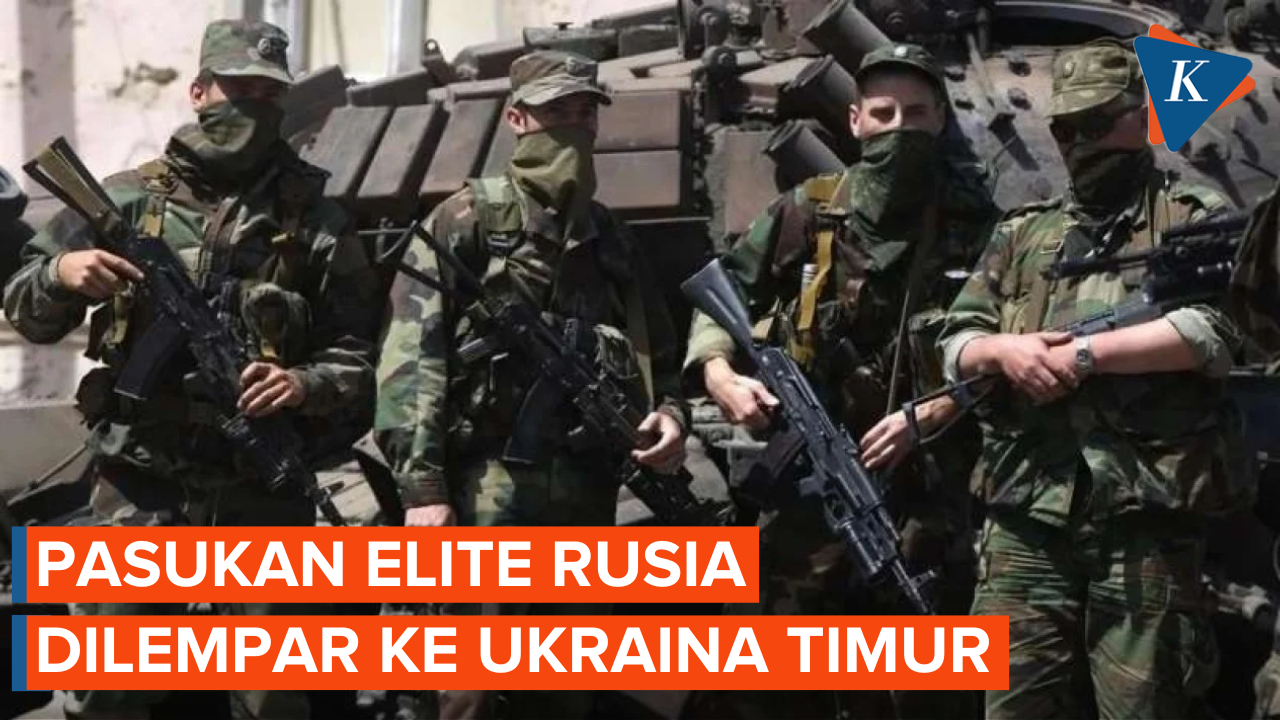 Mundur dari Kherson, Pasukan Elite Rusia Dipindah ke Ukraina Timur