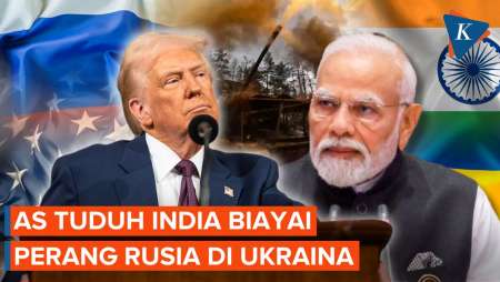 AS Tuduh India Ikut Biayai Perang Rusia di Ukraina