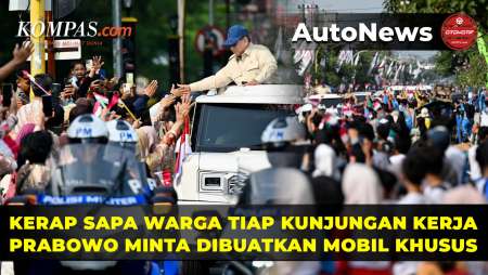 Agar Bisa Sapa Warga, Prabowo Minta Pindad Buatkan Mobil Presiden Dari Kaca