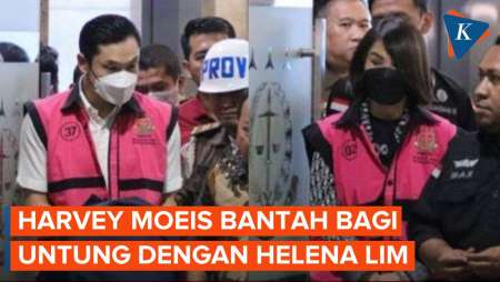 Harvey Moeis Bantah Bagi-bagi Untung dengan Helena Lim soal Jasa Money Changer