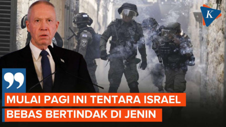 Israel Bebaskan Tentaranya Serang Jenin Palestina