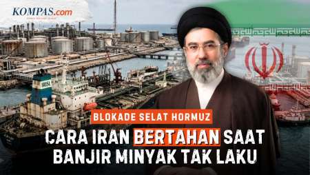 Iran "Banjir" Minyak Tak Laku, Mampukah Bertahan dari Blokade AS?