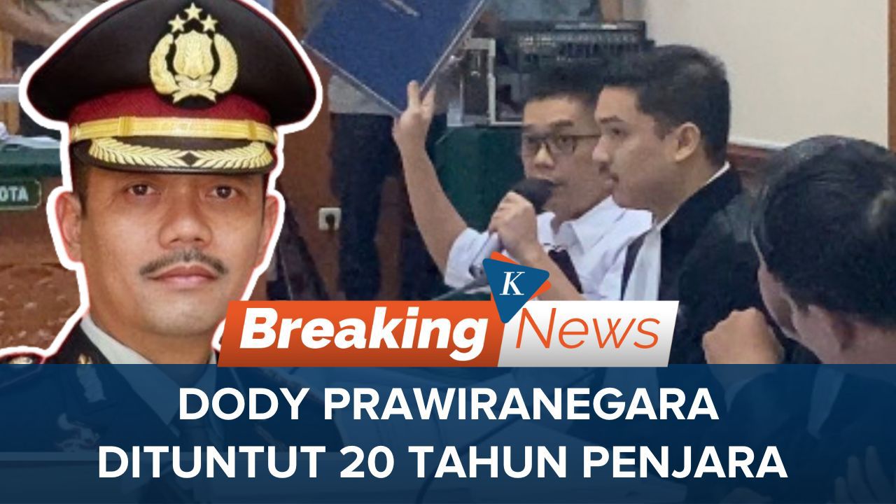Dody Anak Buah Teddy Minahasa Dituntut 20 Tahun Penjara 
