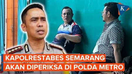 Kapolrestabes Semarang Bakal Diperiksa Polda Metro atas Dugaan Pimpinan KPK Peras Mentan