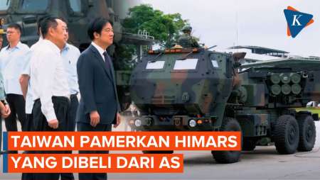 Taiwan Pamerkan Roket M142 HIMARS yang Dibeli dari AS